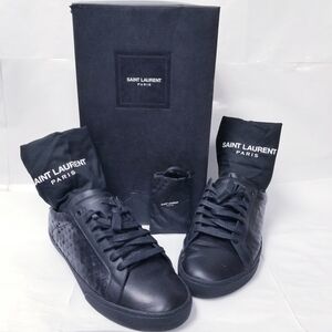 Saint Laurent Black Men's Shoes